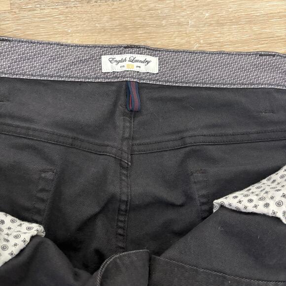 New! English Laundry Men's Gray Dress Pant 40x30 - Picture 4 of 6